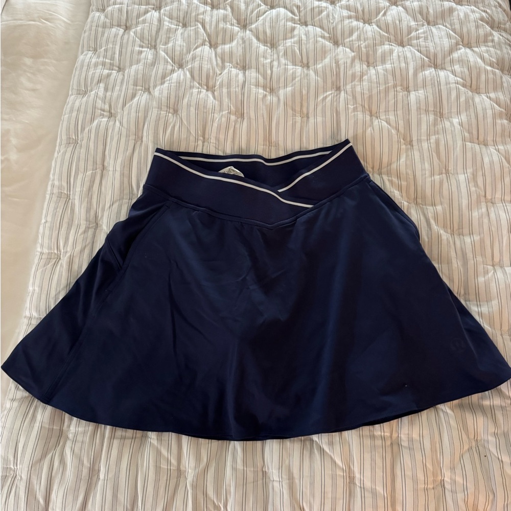 Lululemon Athletica Navy Tennis Skirt